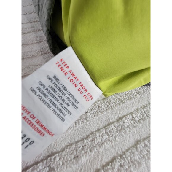 Puma Womens Gray & Yellow Checkered Full-Zip Jacket Size XL Lightweight Sports - Picture 5 of 8